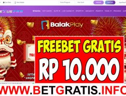 LEXUS288 – FREEBET GRATIS RP 10.000 GAK PAKAI RIBET