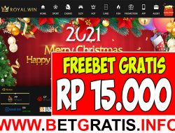 ROYALWIN – FREEBET GRATIS RP 15.000 TANPA DEPOSIT