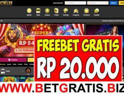 ATM138 – FREEBET GRATIS RP 20.000 TANPA DEPOSIT