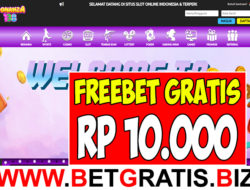 BONANZA138 – FREEBET GRATIS RP 10.000 TANPA DEPOSIT