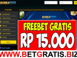 BURSATOTO – FREEBET GRATIS RP 15.000 TANPA DEPOSIT