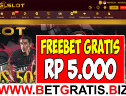 GLSLOT – FREEBET GRATIS RP 5.000 TANPA DEPOSIT