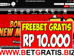 PENTOLAN88 – FREEBET GRATIS RP 10.000 TANPA DEPOSIT