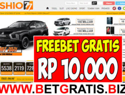 SHIO77 – FREEBET GRATIS RP 10.000 TANPA DEPOSIT