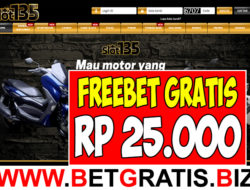 SLOT365 – FREEBET GRATIS RP 25.000 TANPA DEPOSIT