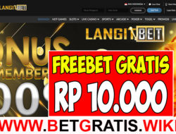 LANGITBET – FREEBET GRATIS RP 10.000 TANPA DEPOSIT