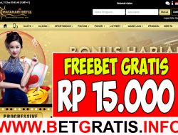 MATAHARIBET88 – FREEBET GRATIS RP 15.000 TANPA DEPOSIT