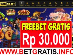 988SLOT – FREEBET GRATIS RP 30.000 TANPA DEPOSIT