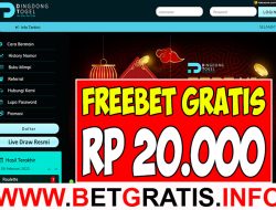 DINGDONGTOGEL – FREEBET GRATIS RP 20.000 TANPA DEPOSIT