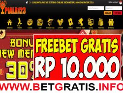 PIALA123 – FREEBET GRATIS RP 10.000 TANPA DEPOSIT