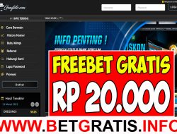 GENGTOTO – FREEBET GRATIS RP 20.000 TANPA DEPOSIT