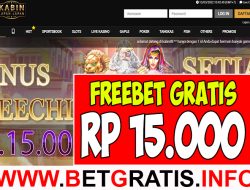 KABIN88 – FREEBET GRATIS RP 15.000 TANPA DEPOSIT