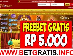 WLSLOT – FREEBET GRATIS RP 5.000 TANPA DEPOSIT