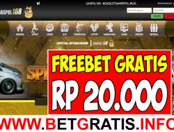 GASPOL168 – FREEBET GRATIS RP 20.000 TANPA DEPOSIT