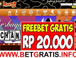 MANTAP168 – FREEBET GRATIS RP 20.000 TANPA DEPOSIT