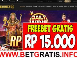 WARNET77 – FREEBET GRATIS RP 15.000 TANPA DEPOSIT