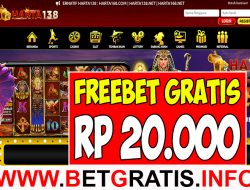 HARTA138 – FREEBET GRATIS RP 20.000 TANPA DEPOSIT