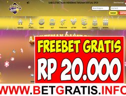 SABISLOT88 – FREEBET GRATIS RP 20.000 TANPA DEPOSIT