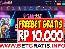 VISTA333 – FREEBET GRATIS RP 10.000 TANPA DEPOSIT