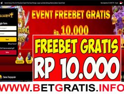 AJAIB99 – FREEBET GRATIS RP 10.000 TANPA DEPOSIT