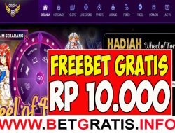 ORION88 – FREEBET GRATIS RP 10.000 TANPA DEPOSIT