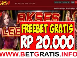 ONEPLAY77 – FREEBET GRATIS RP 20.000 TANPA DEPOSIT