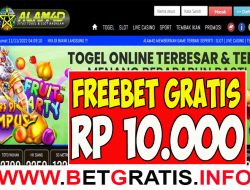 ALAM4D – FREEBET GRATIS RP 10.000 TANPA DEPOSIT