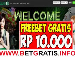 RUANG88 – FREEBET GRATIS RP 10.000 TANPA DEPOSIT