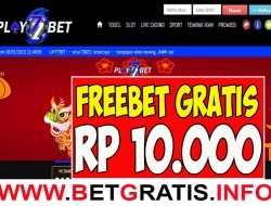 PLAY77BET – FREEBET GRATIS RP 10.000 TANPA DEPOSIT