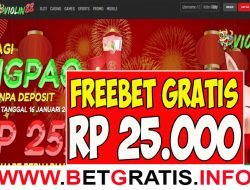 VIOLIN88 – FREEBET GRATIS RP 25.000 TANPA DEPOSIT