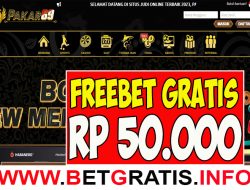 PAKAR69 – FREEBET GRATIS RP 50.000 TANPA DEPOSIT