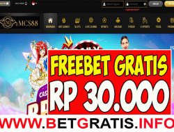 MCS88 – FREEBET GRATIS RP 30.000 TANPA DEPOSIT