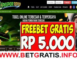 PASPORTOTO – FREEBET GRATIS RP 5.000 TANPA DEPOSIT