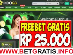 INDOGG – FREEBET GRATIS RP 25.000 TANPA DEPOSIT