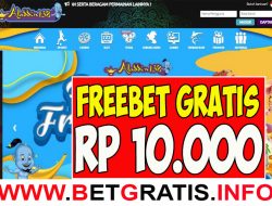 ALADDIN138 – FREEBET GRATIS RP 10.000 TANPA DEPOSIT