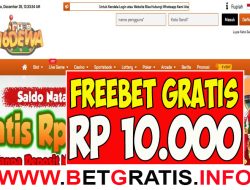 16DEWA – FREEBET GRATIS RP 10.000 TANPA DEPOSIT