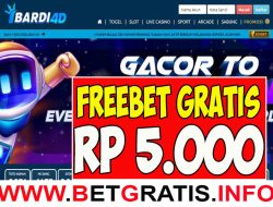 BARDI4D – FREEBET GRATIS RP 5.000 TANPA DEPOSIT