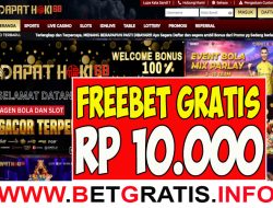 DAPATHOKI68 – FREEBET GRATIS RP 10.000 TANPA DEPOSIT