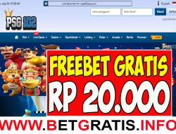 PSG102 – FREEBET GRATIS RP 20.000 TANPA DEPOSIT