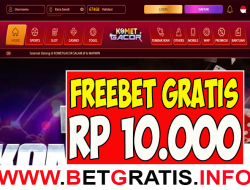 KOMETGACOR – FREEBET GRATIS RP 10.000 TANPA DEPOSIT