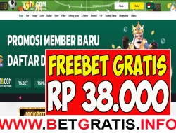 T6 – FREEBET GRATIS RP 38.000 TANPA DEPOSIT