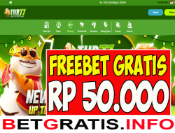 THR77 – FREEBET GRATIS RP 50.000 TANPA DEPOSIT