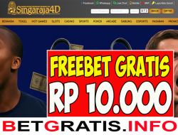 SINGARAJA4D – FREEBET GRATIS RP 10.000 TANPA DEPOSIT